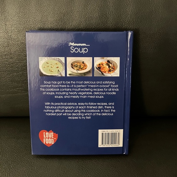 2/$20 Mmmm...Soup Hard Cover Recipe Cookbook - 2011 Poultry Vegetables Fish Meat - Picture 2 of 6